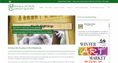 Desktop Screenshot of koalagroup.asn.au
